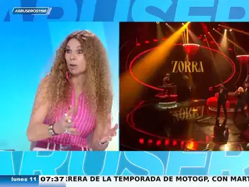 Angie Cárdenas, sobre &#39;Zorra&#39;, la canción de España en Eurovisión: &quot;Vamos con expectativas muy bajas y pase lo que pase&quot;