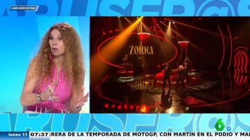 Angie Cárdenas, sobre 'Zorra', la canción de España en Eurovisión: "Vamos con expectativas muy bajas y pase lo que pase"