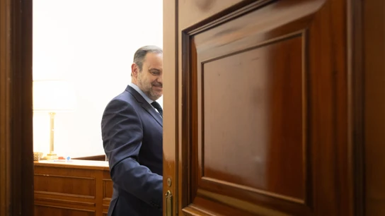 El exministro José Luis Ábalos, tras presentar su paso al Grupo Mixto El exministro José Luis Ábalos, tras presentar su paso al Grupo Mixto