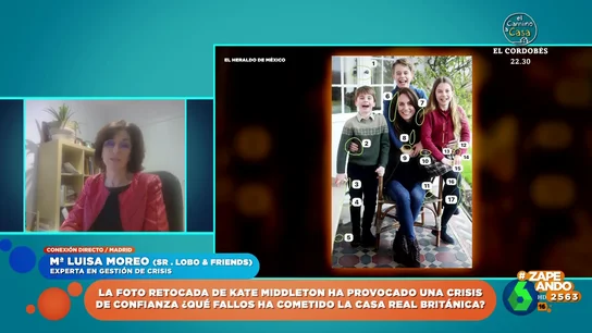 Una experta en comunicación, ante la "falta de transparencia" de la Casa Real británica: "Tiene que rodar alguna cabeza" Una experta en comunicación, ante la "falta de transparencia" de la Casa Real británica: "Tiene que rodar alguna cabeza"