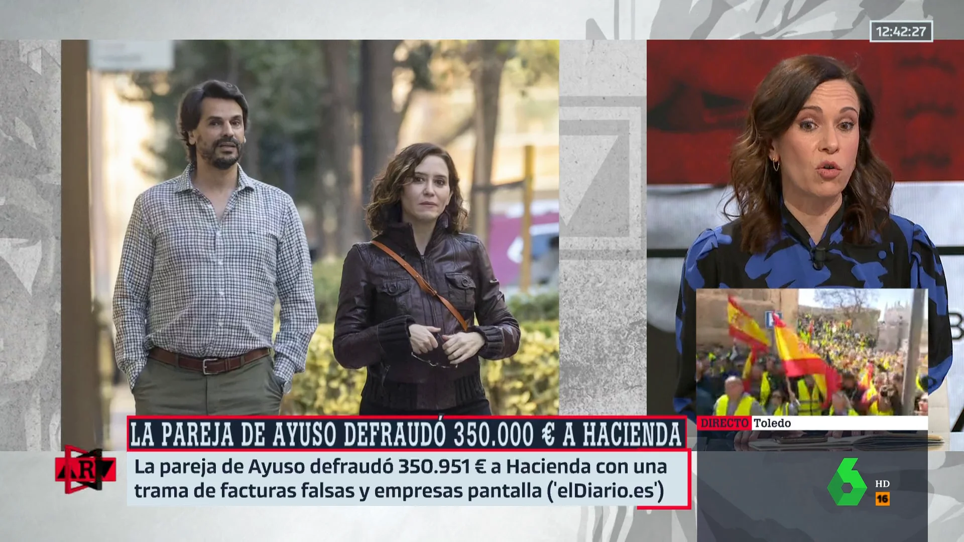 Ángeles Caballero, sobre Ayuso tras la denuncia de la Fiscalía a su pareja: "Está haciendo un ejercicio de victimismo de libro"