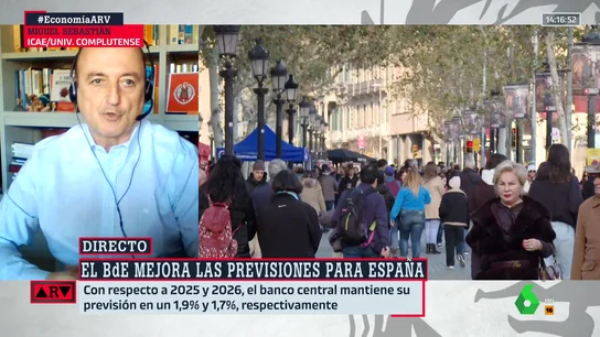 El análisis de Miguel Sebastián sobre la economía española: "Va mucho mejor de lo que se esperaba" El análisis de Miguel Sebastián sobre la economía española: "Va mucho mejor de lo que se esperaba"