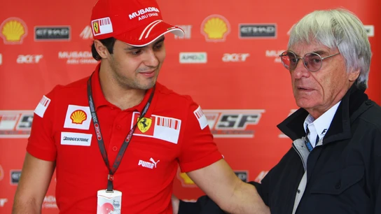 Felipe Massa y Bernie Ecclestone Felipe Massa y Bernie Ecclestone