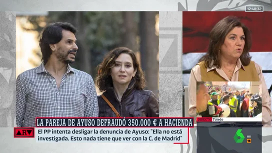 La reflexión de Lucía Méndez sobre la denuncia de la Fiscalía a la pareja de Ayuso: "Creo que esto no va a acabar aquí" La reflexión de Lucía Méndez sobre la denuncia de la Fiscalía a la pareja de Ayuso: "Creo que esto no va a acabar aquí"