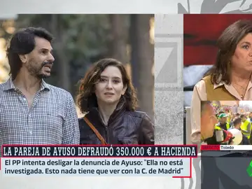 La reflexión de Lucía Méndez sobre la denuncia de la Fiscalía a la pareja de Ayuso: &quot;Creo que esto no va a acabar aquí&quot;