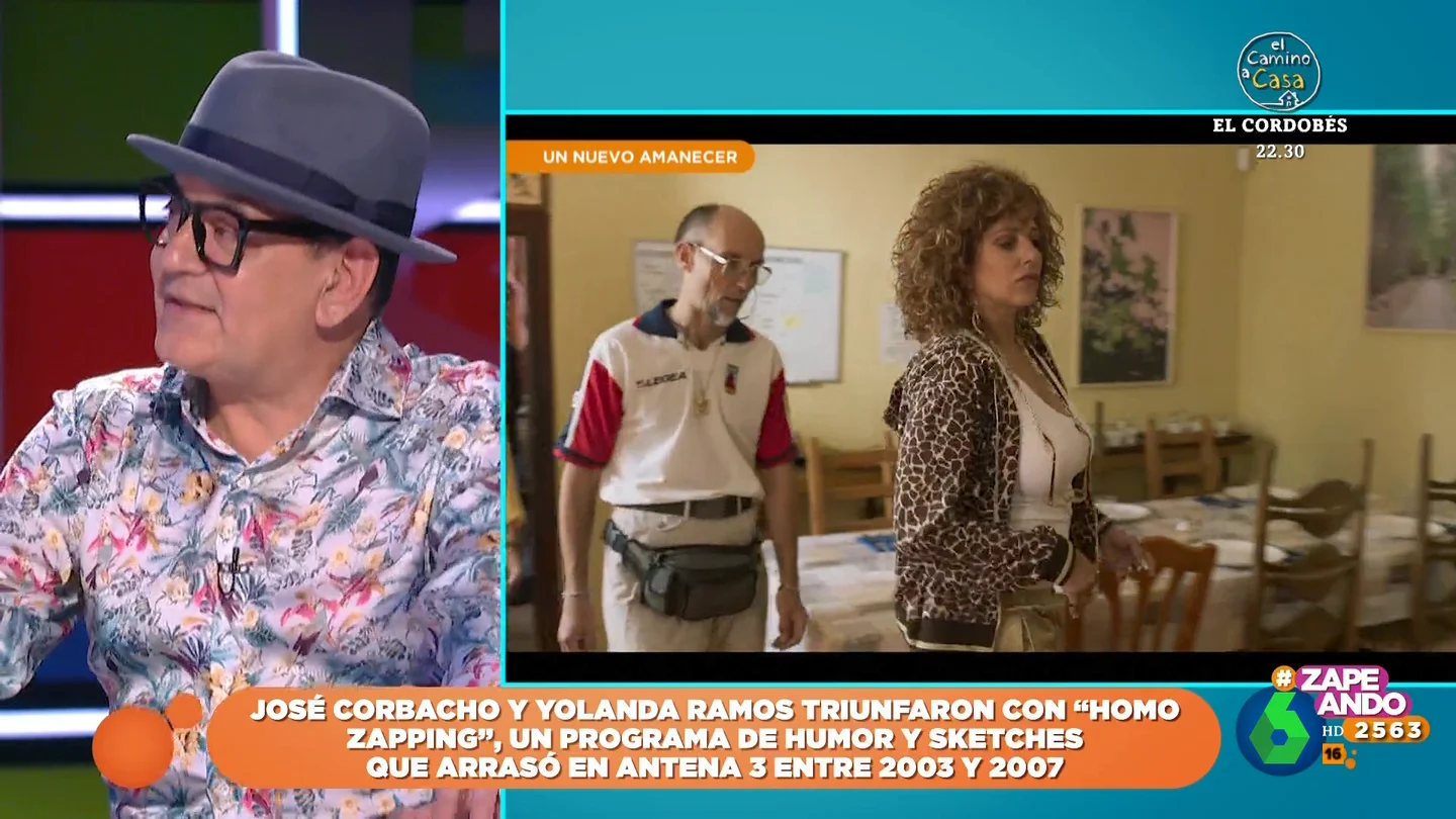 José Corbacho desvela qué dijo tras pedirle Yolanda Ramos enseñar el culo en 'Un nuevo amanecer' José Corbacho presenta su nueva serie, 'Un nuevo amanecer', en Zapeando y explica cómo es trabajar con una actriz como Yolanda Ramos: "Le gusta tanto jugar que al final tienes que jugar con ella", comenta en este vídeo.