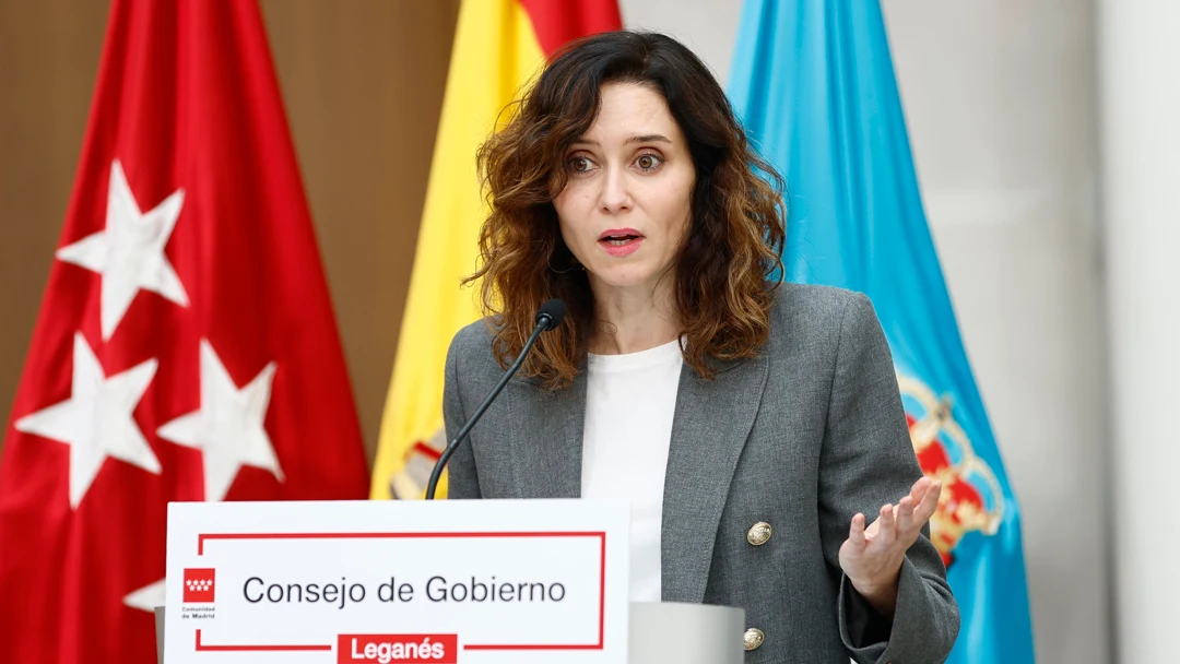 La presidenta de la Comunidad de Madrid, Isabel Díaz Ayuso/ EFE/ Rodrigo Jimenez