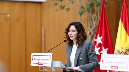 La presidenta de la Comunidad de Madrid, Isabel Díaz Ayuso La presidenta de la Comunidad de Madrid, Isabel Díaz Ayuso