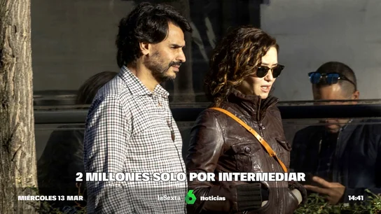 Ayuso y su pareja Alberto González Ayuso y su pareja Alberto González