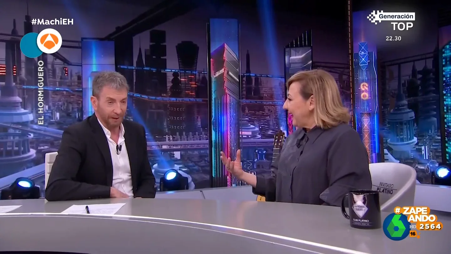 La experiencia paranormal de Carmen Machi que impresiona a Pablo Motos: "Me acabo de hacer caca" La experiencia paranormal de Carmen Machi que impresiona a Pablo Motos: "Me acabo de hacer caca"