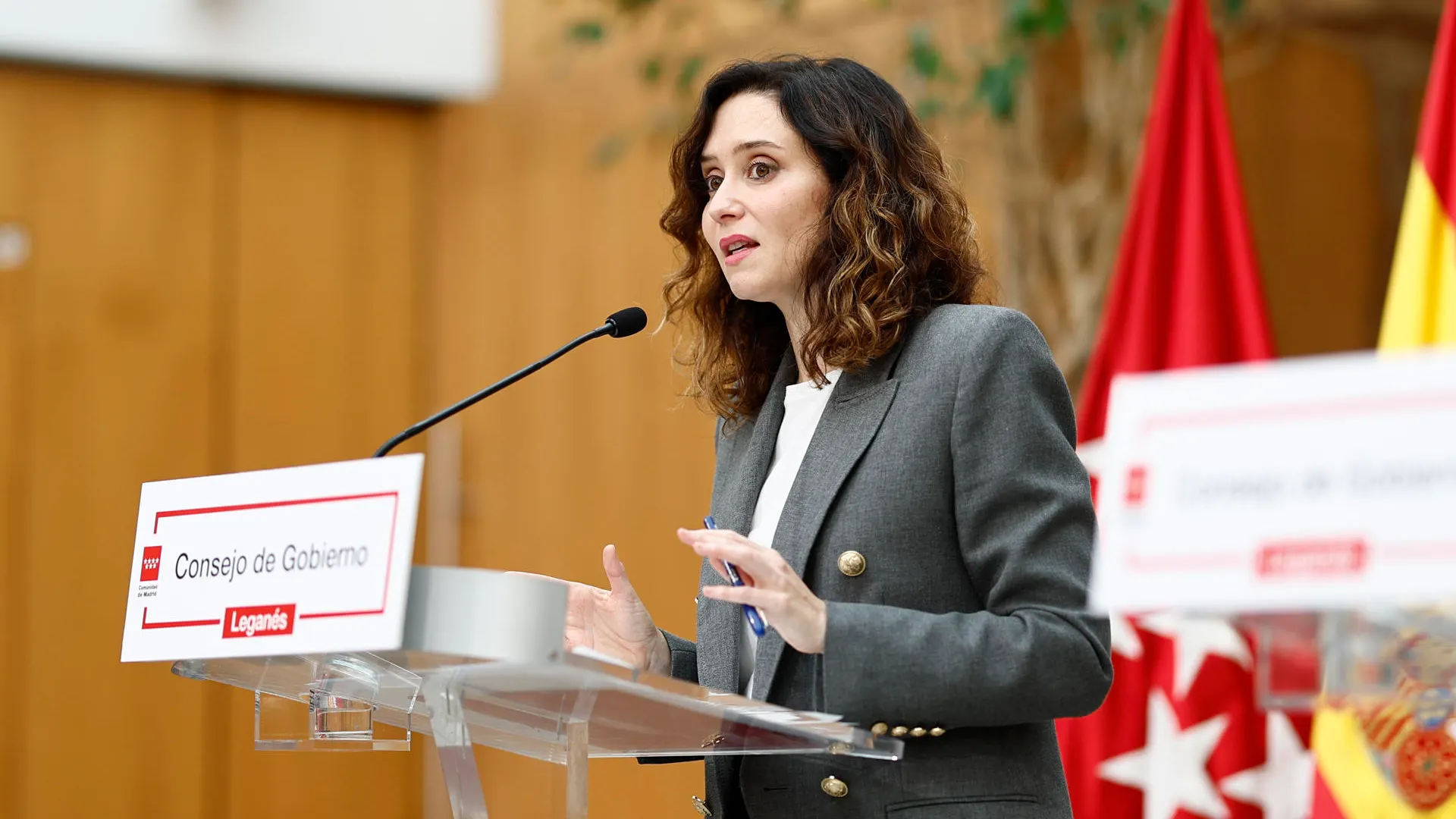 Isabel Díaz Ayuso, presidenta de la Comunidad de Madrid