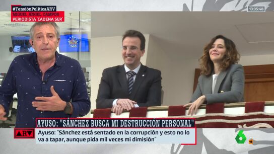El periodista Miguel &Aacute;ngel Campos, sobre el piso de Chamber&iacute; de la pareja de Ayuso: "Fue adquirido cuando ya estaban juntos"