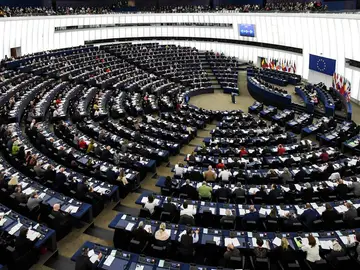 El Parlamento Europeo en una imagen de archivo. El Parlamento Europeo en una imagen de archivo.