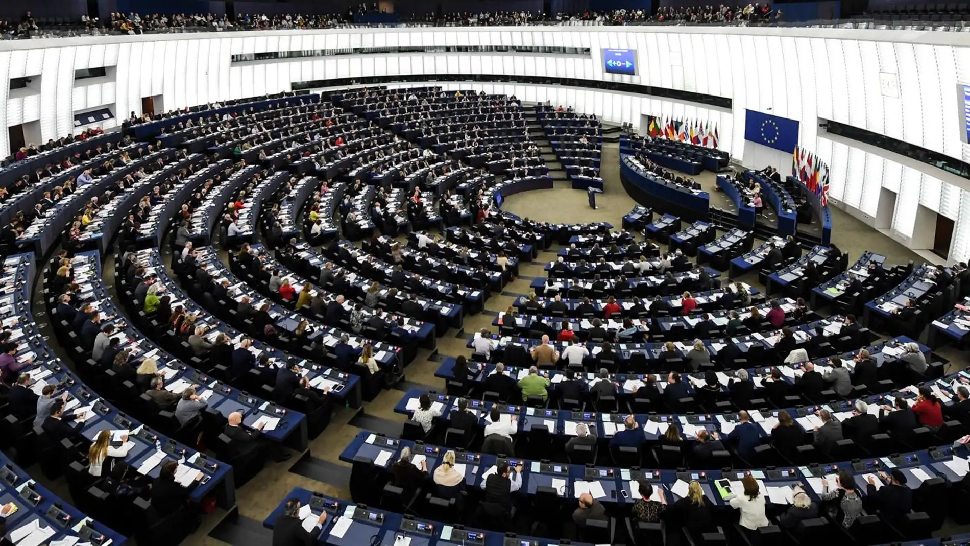 El Parlamento Europeo en una imagen de archivo. El Parlamento Europeo en una imagen de archivo.