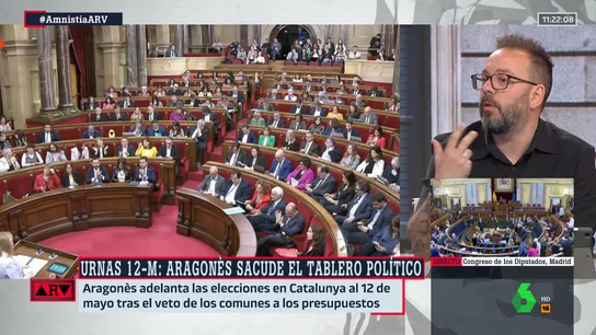 Antonio Maestre explica por qué "tiene sentido" que hayan buscado un adelanto electoral en Cataluña Antonio Maestre explica por qué "tiene sentido" que hayan buscado un adelanto electoral en Cataluña