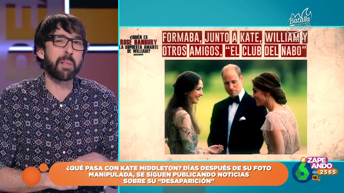 ¿Quién es la supuesta amante del príncipe Guillermo? De su polémica foto con Tony Blair al 'Club del nabo' con Kate Middleton Quique Peinado desvela jugosos detalles de Rose Hanbury, la supuesta amante del príncipe Guillermo que, según una teoría, podría estar detrás de la 'desaparición' de Kate Middleton. Zapeando analiza su patrimonio y polémicas, en este vídeo.