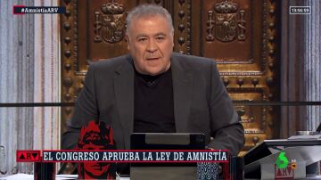 Ferreras, tras la aprobación de la ley de amnistía en el Congreso: "Para que ERC y Junts se abracen hacen falta 4 milagros"