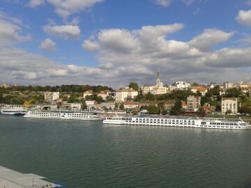 El Danubio a su paso por Belgrado
