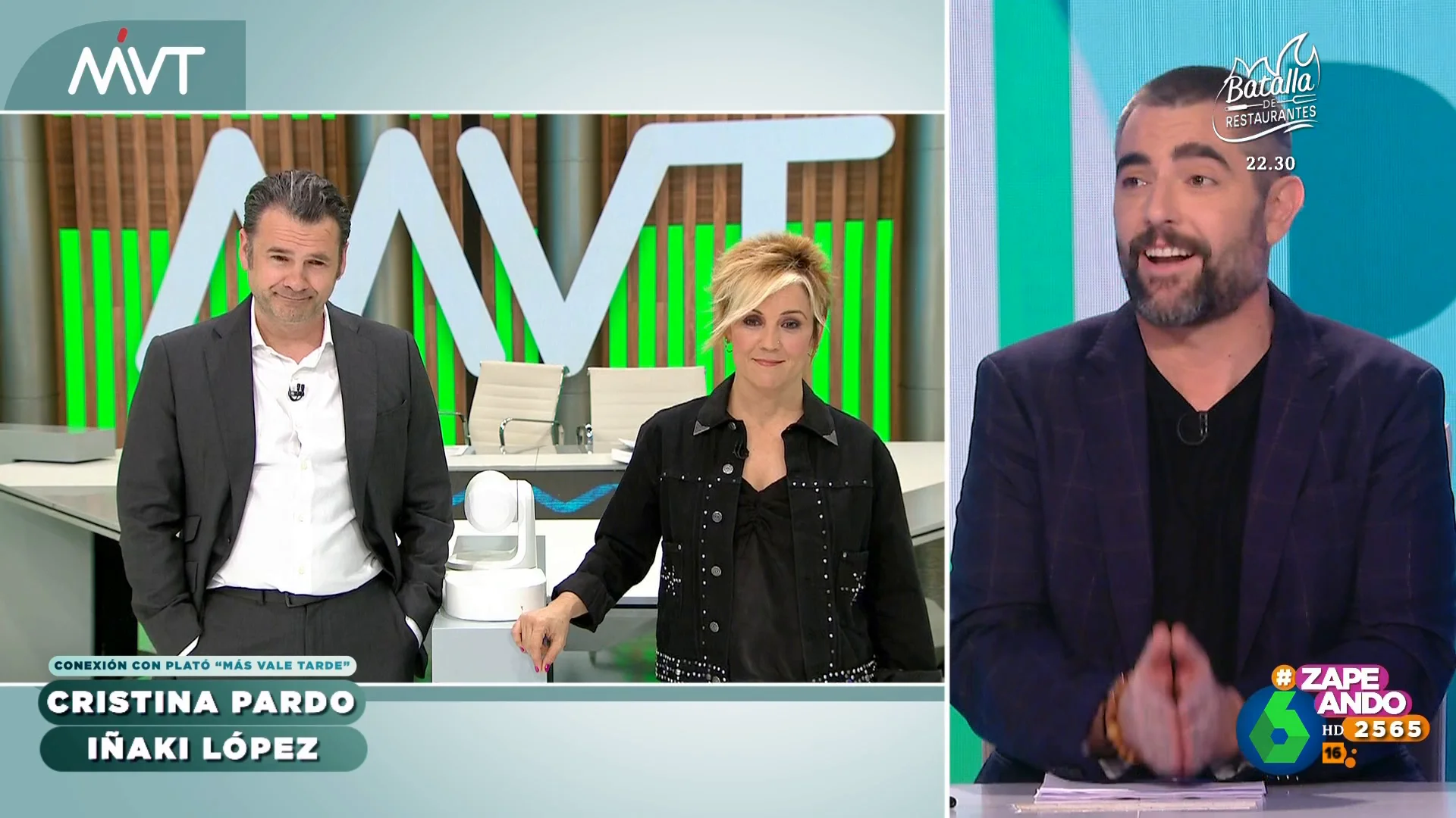 Dani Mateo, sobre Ayuso y el escándalo de su pareja Dani Mateo conecta con Iñaki López y Cristina Pardo para saber qué se cuece en Más Vale Tarde y en este vídeo reflexiona sobre la situación de Isabel Díaz Ayuso tras conocer las nuevas informaciones en el caso de fraude fiscal de su pareja.