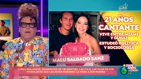 Así es Malu Salgado, hija del exjugador del Real Madrid: "Puede hablarte del 'caso Koldo' o cantarte 'La Rianxeira'" Así es Malu Salgado, hija del exjugador del Real Madrid: "Puede hablarte del 'caso Koldo' o cantarte 'La Rianxeira'"