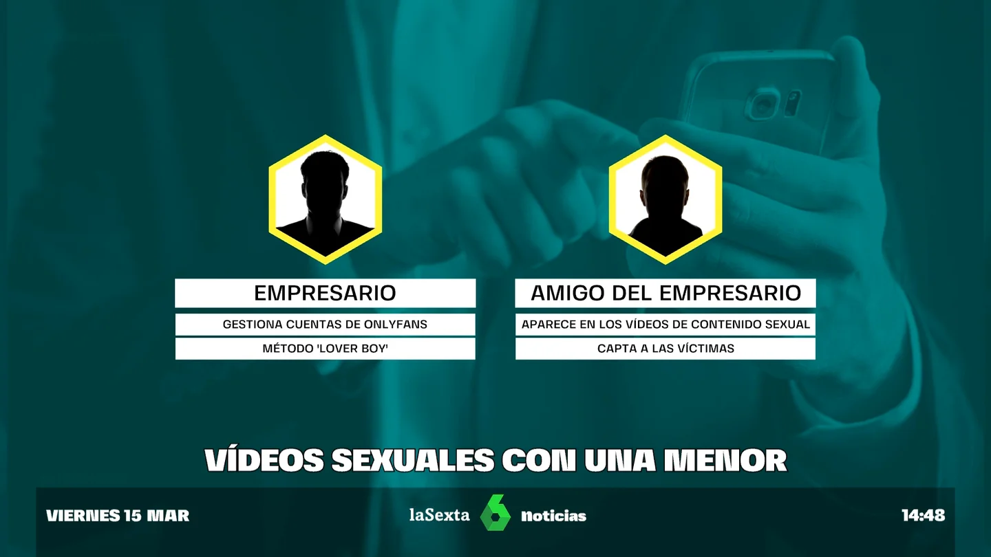 Detenidos 'el novio' y el padre de una menor por compartir contenido pornográfico de la chica en OnlyFans Detenidos 'el novio' y el padre de una menor por compartir contenido pornográfico de la chica en OnlyFans