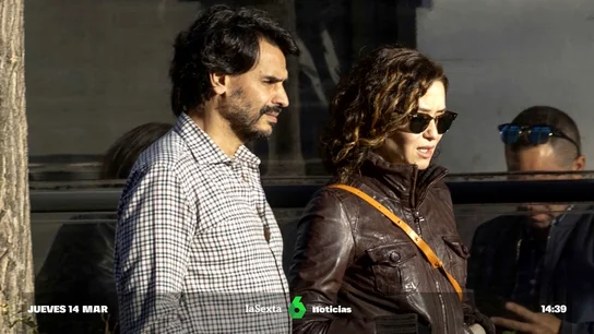 Ayuso y su novio Alberto González Ayuso y su novio Alberto González