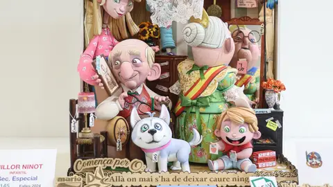 Falla ganadora del Ninot Indultat Infantil 2024 Falla ganadora del Ninot Indultat Infantil 2024