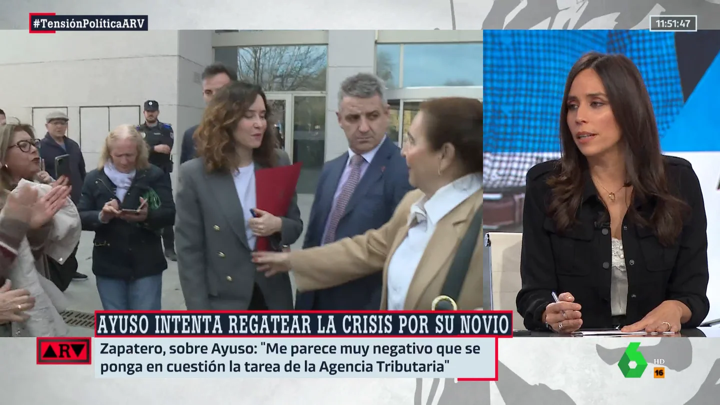 Pilar Velasco, sobre Ayuso en ARV Pilar Velasco, sobre Ayuso en ARV