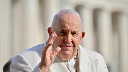 El papa Francisco en una imagen en la plaza de San Pedro el 13 de marzo de 2024 El papa Francisco en una imagen en la plaza de San Pedro el 13 de marzo de 2024