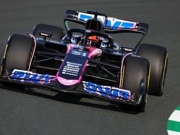 Esteban Ocon, con el Alpine Esteban Ocon, con el Alpine
