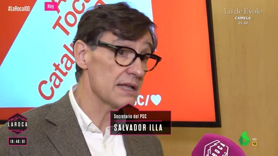 Salvador Illa, sobre las elecciones catalanas: "Son una prueba de fuego para Cataluña" Salvador Illa, sobre las elecciones catalanas: "Son una prueba de fuego para Cataluña"