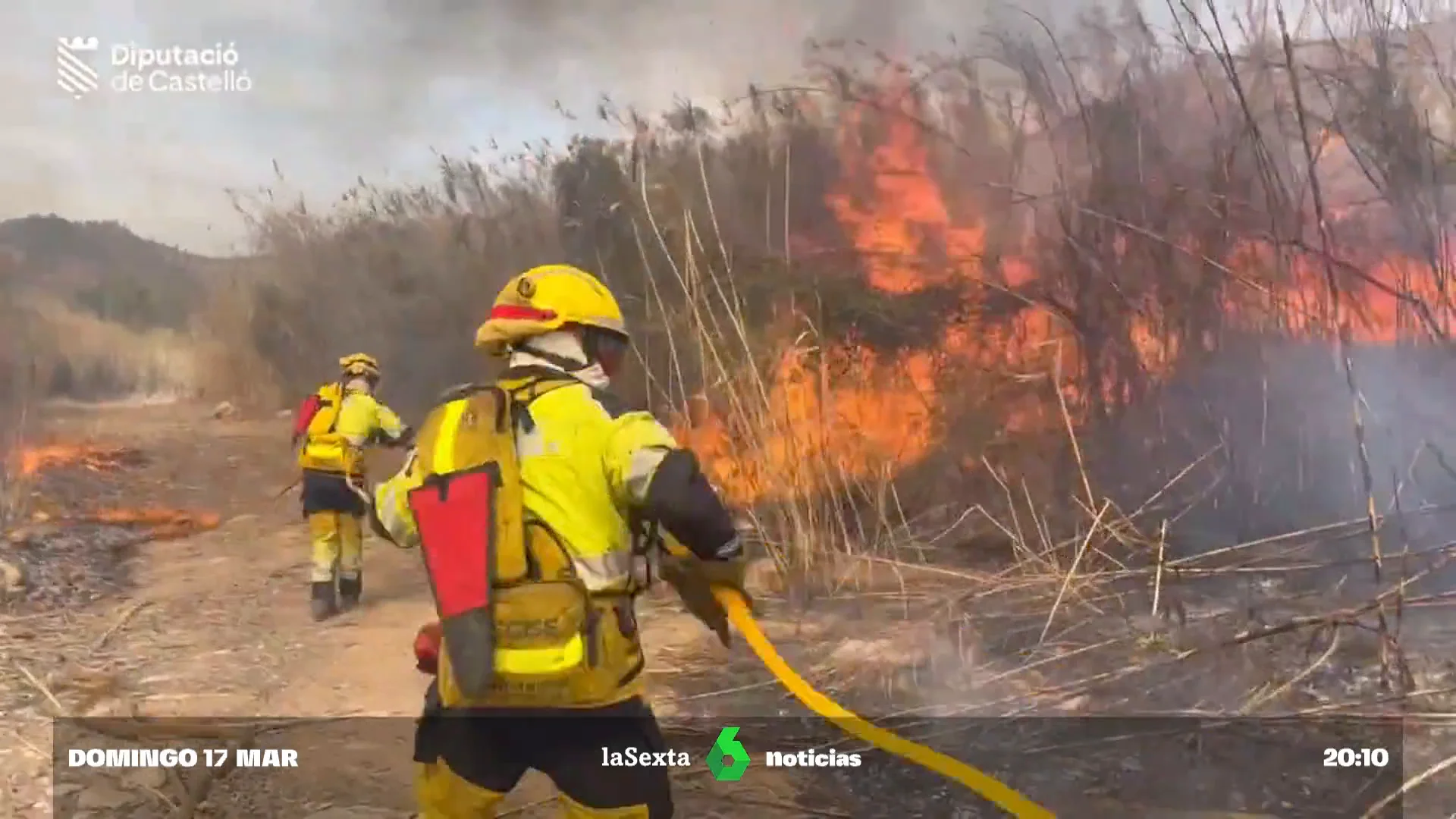 INCENDIO FORESTAL CASTELLON