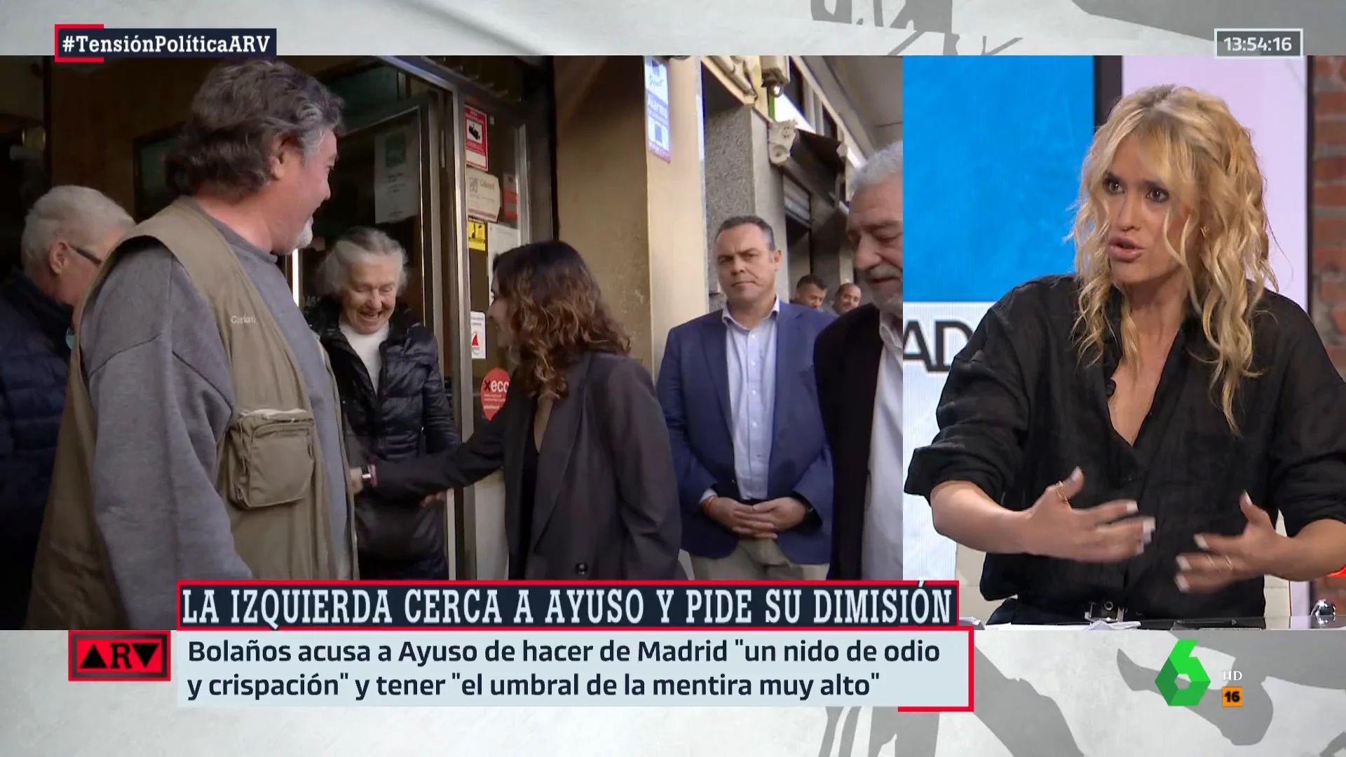 ARV Afra Blanco, sobre Ayuso: "Si el defraudador hubiera sido la pareja de Pilar Alegría, se habría pedido su dimisión" ARV Afra Blanco, sobre Ayuso: "Si el defraudador hubiera sido la pareja de Pilar Alegría, se habría pedido su dimisión"
