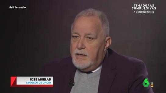 José Muelas, tajante sobre el estado de la Justicia en España "Tenemos la mitad de jueces per cápita que cualquier país europeo", comenta a Andrea Ropero el abogado de oficio José Muelas, que en este vídeo analiza el precario estado de la Justicia española para defendidos, letrados y jueces.