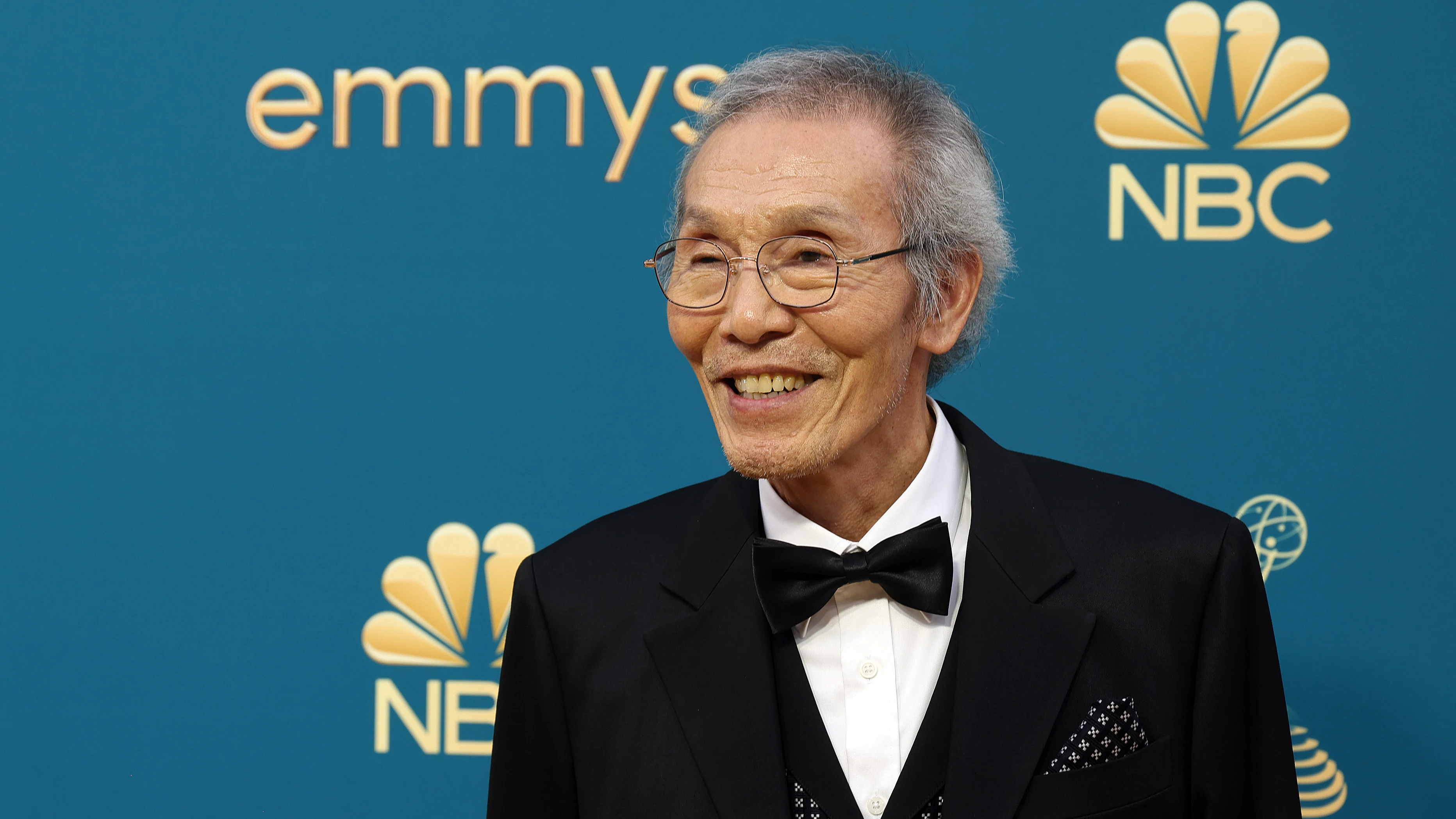 El actor Oh Yeong-su ('El juego del calamar'), durante los Premios Emmy de 2022 El actor Oh Yeong-su ('El juego del calamar'), durante los Premios Emmy de 2022