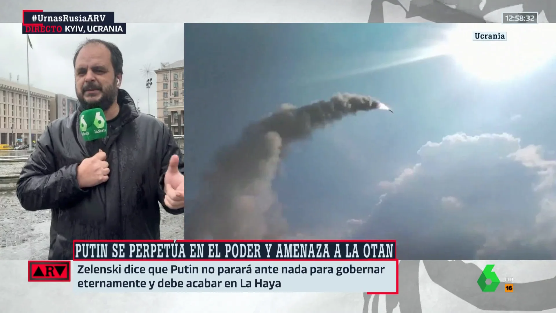 ¿Cómo se ha vivido en Ucrania la victoria de Putin en las elecciones? Alberto Sicilia responde