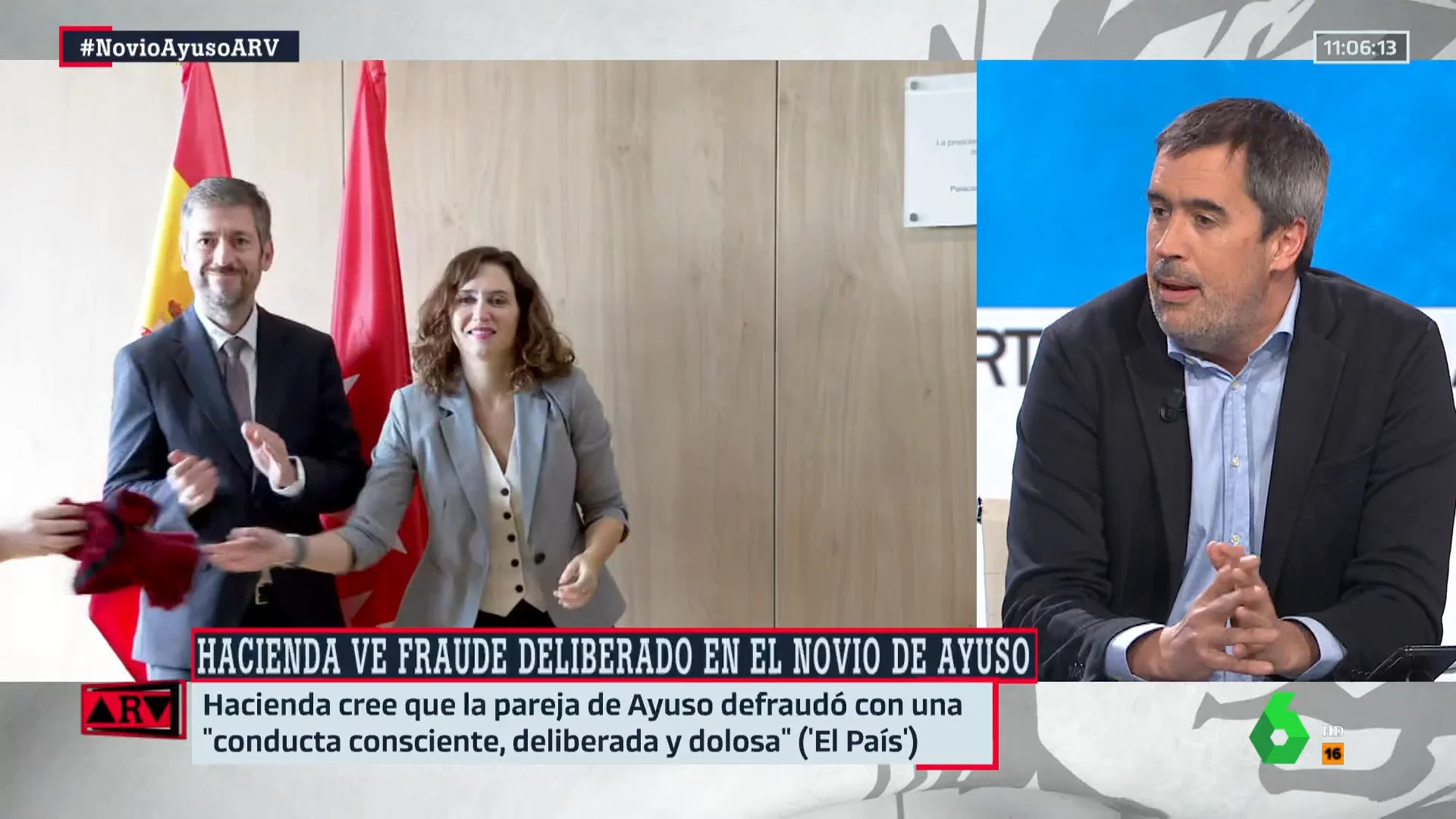 ARV - Carlos E. Cué apunta la principal diferencia entre el 'caso Koldo' y el caso del novio de Ayuso