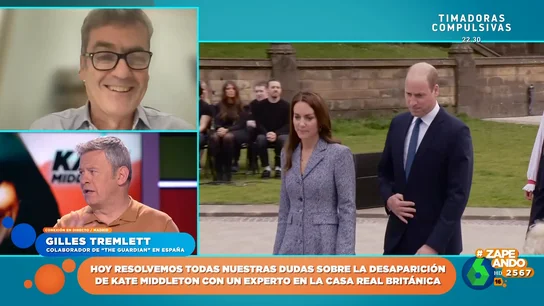 Giles Tremlett, colaborador de 'The Guardian', sobre el posible comunicado de la Casa Real británica: "Nos queda rato para contar chistes" Giles Tremlett, colaborador de 'The Guardian', sobre el posible comunicado de la Casa Real británica: "Nos queda rato para contar chistes"