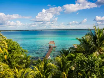 Bacalar, en el Caribe, en Rivier Maya Bacalar, en el Caribe, en Rivier Maya
