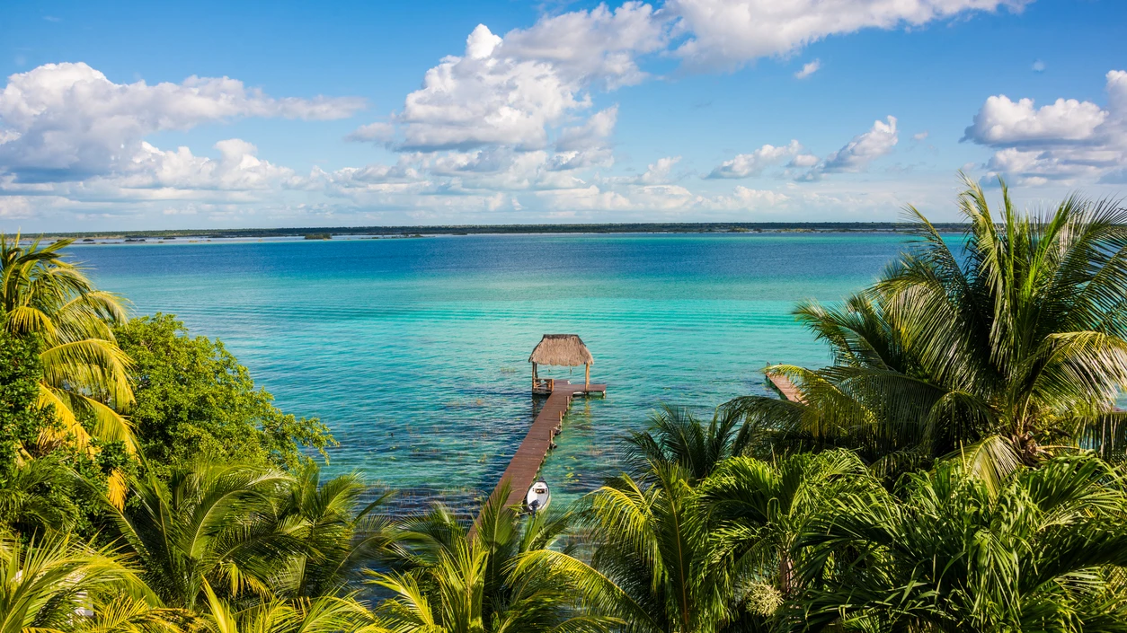 Bacalar, en el Caribe, en Rivier Maya Bacalar, en el Caribe, en Rivier Maya