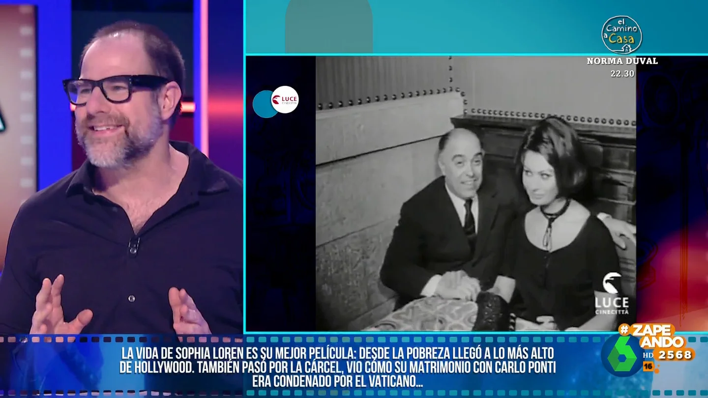 Alberto Rey desvela por qué el Vaticano puso en su 'lista negra' a Sophia Loren Alberto Rey desvela por qué el Vaticano puso en su 'lista negra' a Sophia Loren