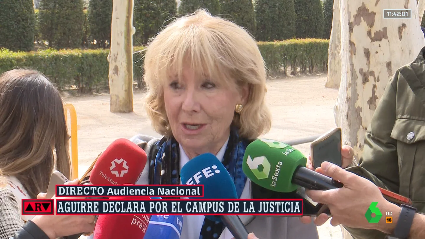 Aguirre comparece ante los medios Aguirre comparece ante los medios