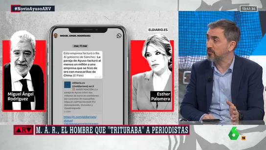 Escolar enumera las "mentiras" del PP sobre las amenazas del jefe de gabinete de Ayuso a una periodista Escolar enumera las "mentiras" del PP sobre las amenazas del jefe de gabinete de Ayuso a una periodista