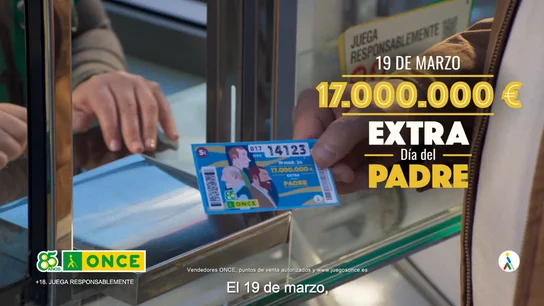 El sorteo del Cupón Extra del Día del Padre de la ONCE, en laSexta.com El sorteo del Cupón Extra del Día del Padre de la ONCE, en laSexta.com