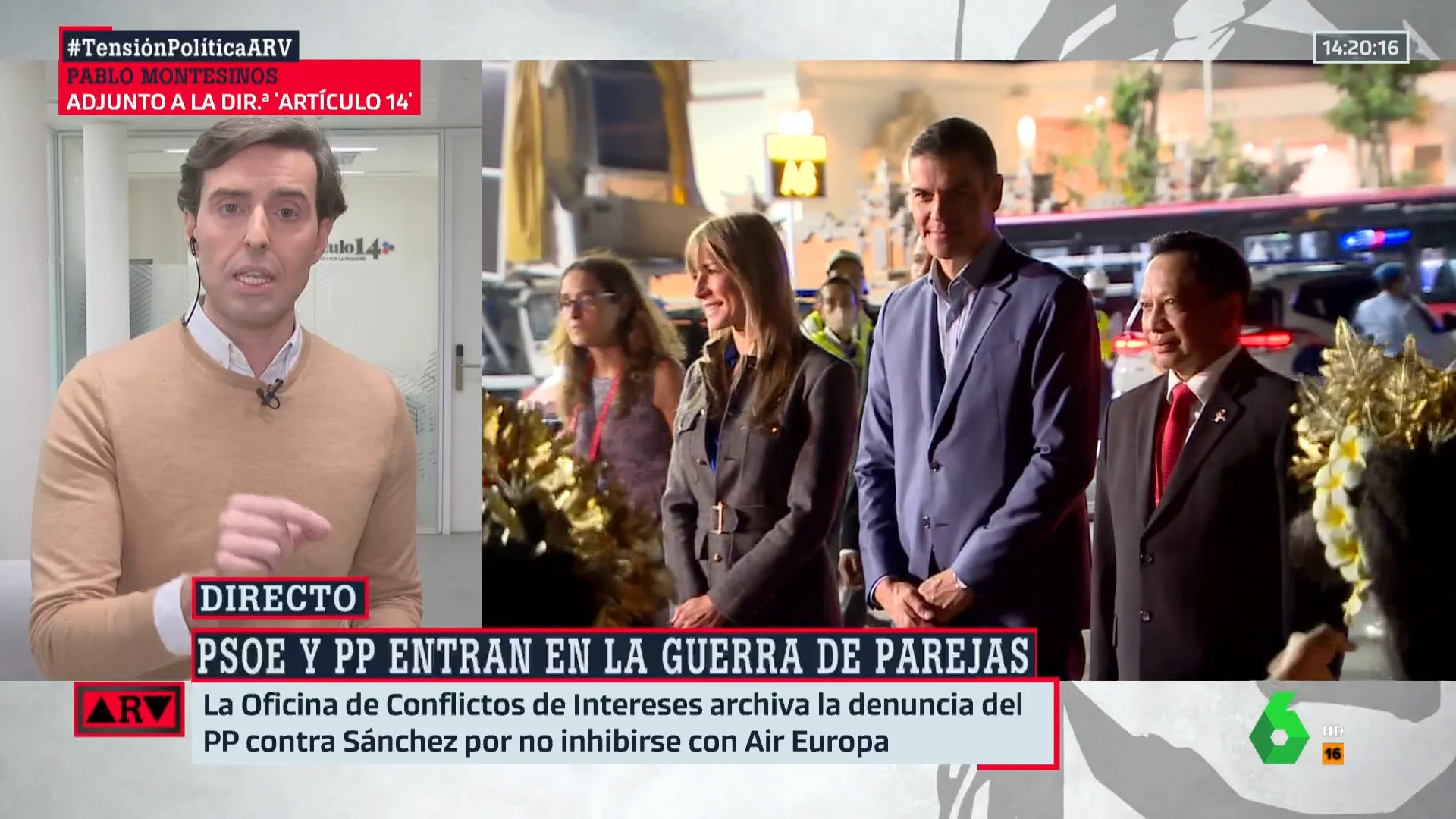 El PP dividido ante cómo deben actuar con la mujer de Sánchez: "Hay discusión sobre si hay que llamarla al Senado"