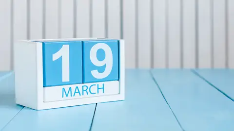 Calendario 19 de marzo Calendario 19 de marzo