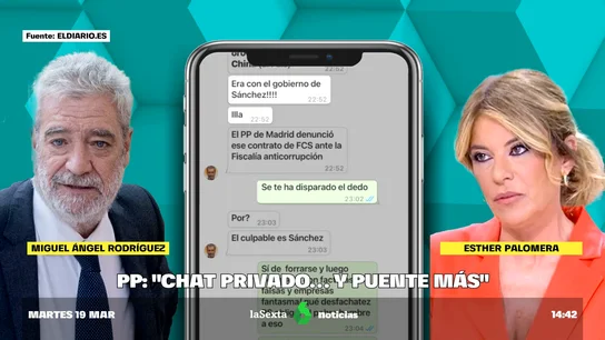 choque PP y PSOE choque PP y PSOE