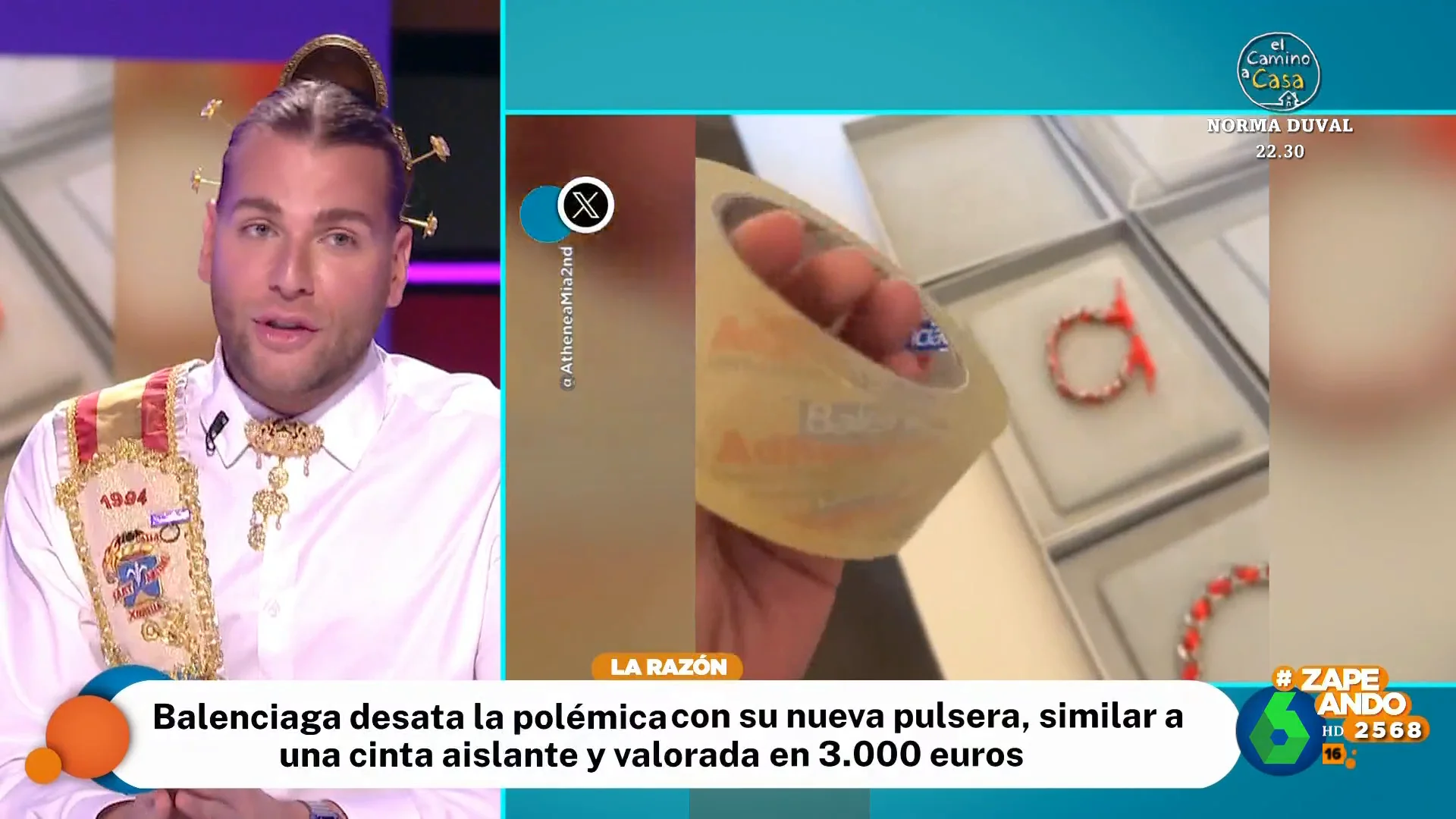 Eduardo Navarrete, tajante sobre la nueva pulsera de Balenciaga: "No me gasto 3.000 euros en eso ni muerto"