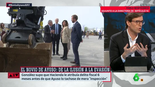 Montesinos revela lo que piensan en el PP sobre el caso del novio de Ayuso: "No creen que vaya a afectarle a nivel político" Montesinos revela lo que piensan en el PP sobre el caso del novio de Ayuso: "No creen que vaya a afectarle a nivel político"