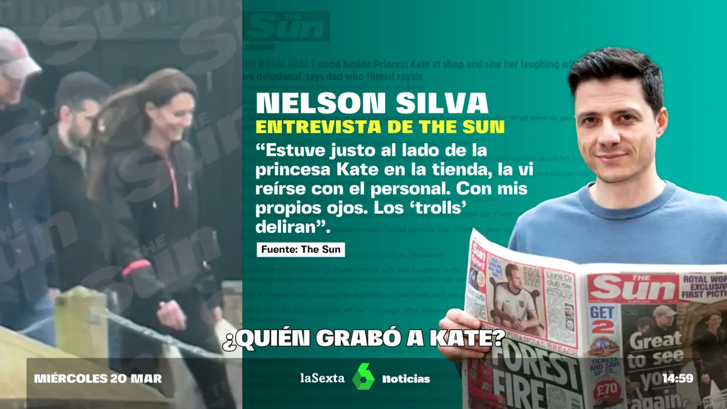 «Kate está feliz y saludable, la vi con mis propios ojos; ¿qué más queréis para dejarla en paz?» «Kate está feliz y saludable, la vi con mis propios ojos; ¿qué más queréis para dejarla en paz?»